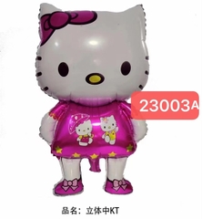 23003A TÚI BÓNG PHAO MÈO KITTY (TÚI 50 CÁI)