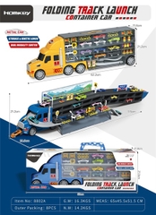 8802A HỘP XE CONTAINER TRỚN CHỞ 10C XE + BIỂN BÁO