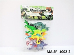 1002-2 TÚI THÚ KHỦNG LONG 6C (ĐỦ MẪU) (PVC) (Dinosaur World)
