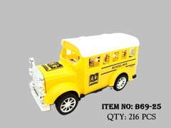B69-25  TÚI XE BUS TRỚN (OPP) (VÀNG)