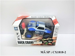 CX1818-2 HỘP XE JEEP BÁNH LỚN ĐỊA HÌNH ĐK 7 Đ.TÁC, CẦN GẠT XOAY, CÓ SẠC TL 1:20 (ROCK CRAWLER) CX1817-, CX1818-, CX1819-
