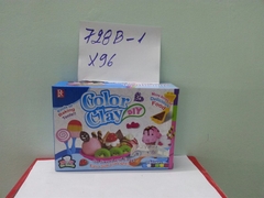 728B1 HỘP ĐẤT SÉT LÀM KEM + KHUÔN + LY