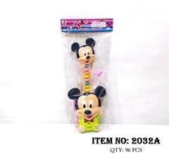2032A TÚI ĐÀN GHITA PIN CHUỘT MICKEY, 8 PHÍM, TIẾNG VIỆT (CÓ DÂY ĐEO)
