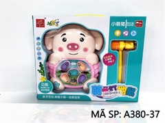 A380-37 HỘP ĐẬP CHUỘT HEO PIN 1 BÚA