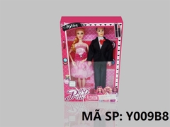 Y009B8 HỘP BABY 2C CÔ DÂU KHỚP, CHÚ RỂ Girl Pretty