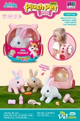 MC-1057 HỘP BALO MICA THÚ CƯNG + 1C THỎ