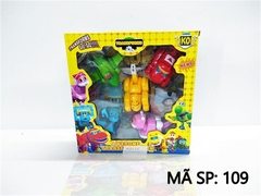 109 TÚI RÁP POLI BIẾN HÌNH XE, MÁY BAY (AWESOME TRANSFORMATION)