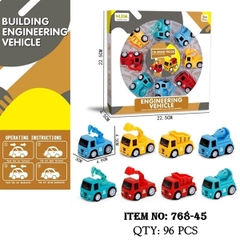 768-45 HỘP XE CÔNG TRÌNH CAR TRỚN 8C