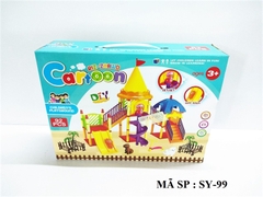 SY-99 HỘP LOGO RÁP CÔNG VIÊN CẦU TUỘT 92 MIẾNG SY-98 (58 MIẾNG), SY-97 (30 MIẾNG)