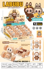BK690-1  HỘP XE LABUBU TRỚN LỘN 12C ĐỦ MẪU