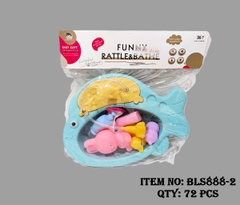 BLS888-2  TÚI THAU TẮM CÁ, THỎ, VỊT, SỮA TẮM