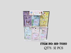 BN-7020  HỘP 24 CUỐN SỔ TAY MÓC KHÓA