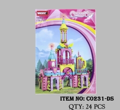 C0231-DS  HỘP LOGO RÁP LÂU ĐÀI 370 MIẾNG