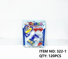 322-1 VỈ BÁC SĨ TAI NGHE, MẮT KIẾNG, ỐNG TIÊM, NHIỆT KẾ
