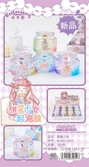 BLXQ-1503 HỘP 12 HỦ SLIME TRONG KIM TUYẾN