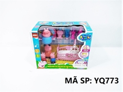 YQ773 HỘP HEO HỒNG 4C + NÔI EM BÉ + CHAI NƯỚC HOA Paradies YM707A, YM708A, YM709A, YM710A, YM713A