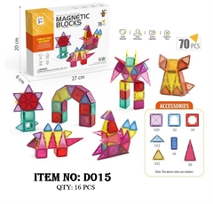 D015 HỘP XẾP HÌNH NAM CHÂM THÚ 70 MIẾNG