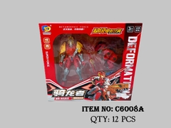 C6008A  HỘP RÁP ROBO + 1C KHỦNG LONG BẠO CHÚA ỐC VÍT KHOAN