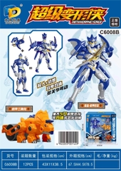 C6008B  HỘP RÁP ROBO + 1C KHỦNG LONG TÊ GIÁC ỐC VÍT LU