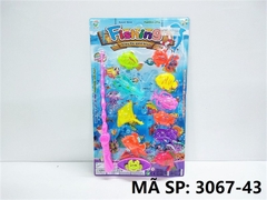 3067-43 VỈ CÂU CÁ 1 CẦN HÍT 11C (MỰC, CÁ, ĐUỐI, CÁ HEO, CUA, TÔM ) 3067-