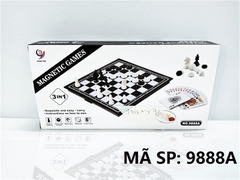 9888A HỘP CỜ VUA, BÀI 3 IN 1