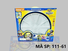 111-61 HỘP LỐP XE BÃI ĐẬU XE + 2C XE CHÓ CỨU HỘ