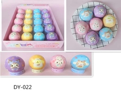 DY-022  HỘP 20 TRÁI BANH MỀM SANRIO