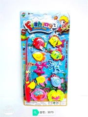 3073 VỈ CÂU CÁ 1 CẦN MÓC 10C (CÁ , NHO, NGỰA)