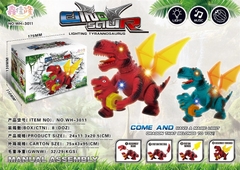 WH-3011 HỘP KHỦNG LONG PIN ĐÈN CÁNH ÔM CON