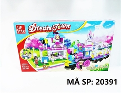 20391 HỘP LOGO RÁP XE LỬA + TRẠM 930 MIẾNG Jie Star