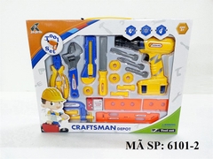 6101-2 HỘP KỀM BÚA KHOAN, CƯA, DAO, ỐC, VÍT