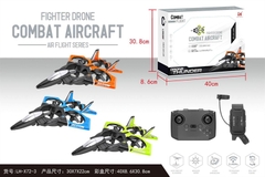LH-X72-3 HỘP MÁY BAY DRONE ĐIỀU KHIỂN + ĐỒNG HỒ ĐIỀU KHIỂN TRÊN KHÔNG 4 CÁNH QUẠT, SẠC USB