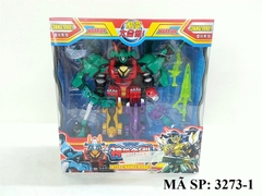 3273-1 HỘP RÁP ROBO RỪNG XANH BIẾN HÌNH