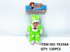 YK358A TÚI BÉ (BABY) PIN NGẬM NÚM VÚ (PE) K358, HK358