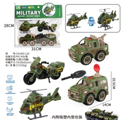 CXL900-118  TÚI XE QUÂN SỰ TRỚN 4C ĐỦ MẪU (MOTO, TRỰC THĂNG, JEEP)