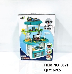 8371 HỘP KỆ BÁC SĨ THÚ Y KHÁM RĂNG 43 MIẾNG