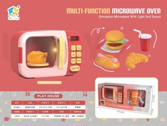 WY390-1 HỘP BẾP LÒ NƯỚNG PIN + THỨC ĂN NHANH (HAMBUGER)