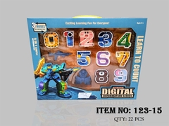 123-15 HỘP RÁP ROBO BIẾN HÌNH SỐ HỌC