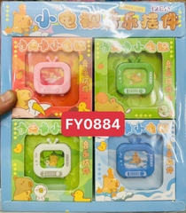 FY0884 LỐC TIVI TRƯỢT HÌNH ĐÈN CAPPY 12 CÁI