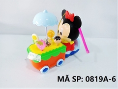 _0819A-6 XE ĐẨY KẸO CHUỘT MICKEY (LỒNG ĐÈN)