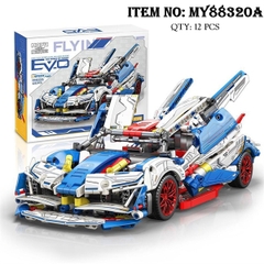 MY88320A HỘP LOGO RÁP XE ĐUA 1281 MIẾNG