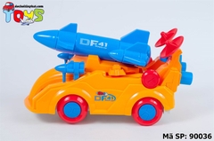 90036 HỘP XE ĐUA PIN BẮN TÊN LỬA