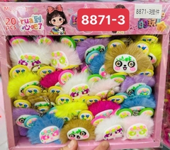 8871-3 LỐC MÓC KHÓA CON LÔNG 20 CON