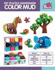 5838-52 HỘP ĐẤT SÉT 12 HŨ