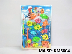 KM6804 VỈ CÂU CÁ 2 CẦN + 12C