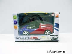 289-21 HỘP XE HƠI MUI TRẦN ĐK 7 Đ.TÁC KHÔNG SẠC VÔ LĂNG 1:18