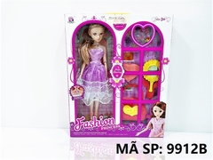 MC9912B HỘP BABY 1C KHỚP PIN NÚT, MẮT THỦY TINH, TÚI XÁCH, GƯƠNG, CHUỖI (Fashion Princess)