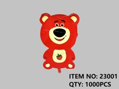 23001 TÚI BÓNG PHAO GẤU DÂU (TÚI 50 CÁI)