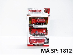 1812 HỘP XE CÔNG TRÌNH CỨU HỎA TRỚN 3C