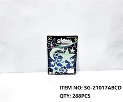 SG-21017ABCD VỈ DÁN TRANG TRÍ NGÔI SAO